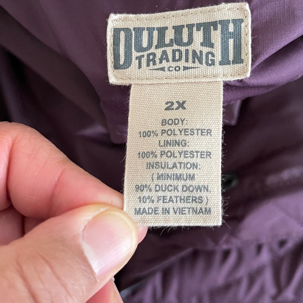 Duluth Trading Co Burgundy Jacket - Picture 7 of 7